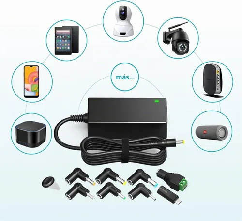 Vista 2 de Conmutación de suministro de adaptador de corriente Powseed 36w AC de múltiple voltaje 5v 6v 7,5v 9v 12v 13,5v 15v de selección libre