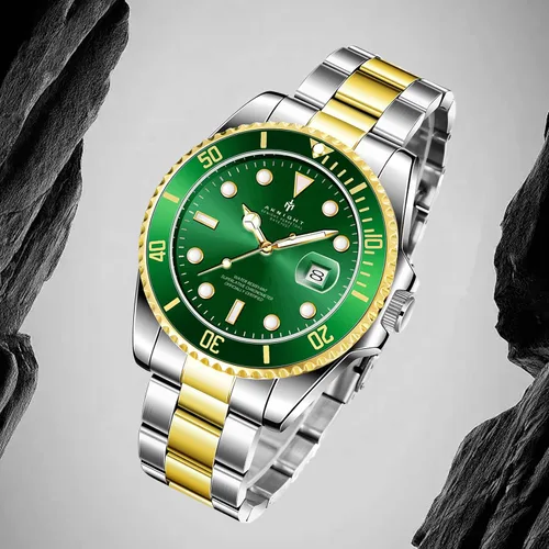 Vista 8 de BENYAR AKNIGHT Watches for Men, Waterproof Male Watch Luminous Chronograph Analog Quartz Movement Mens Watches, Stylish Men's Wrist Watch with
