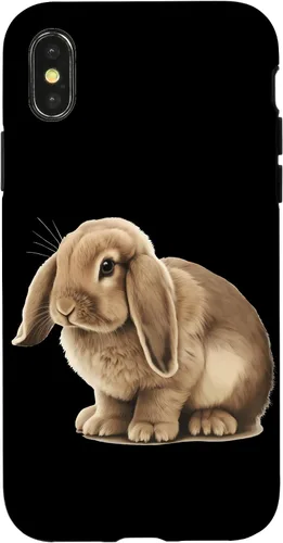 Vista 4 de Funda para iPhone 15 Lop Eared Bunny Rabbit Happy Easter Bunny Rabbit