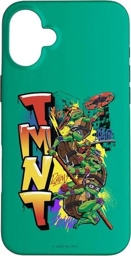 Vista 23 de Teenage Mutant Ninja Turtles: Mutant Mayhem NYC Graffiti - Carcasa para iPhone 17