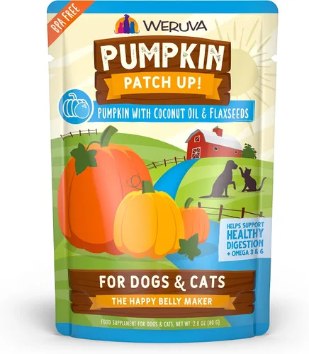 Vista 13 de Weruva Pumpkin Patch Up! Pumpkin Pumpkin, What's Your Function Paquete variado para perros y gatos, bolsa de 1.05 onzas (paquete de 12)