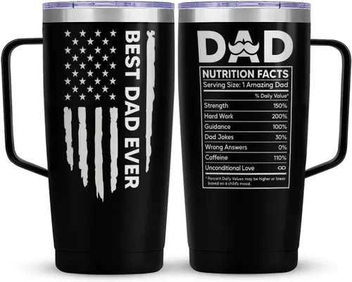 Vista 10 de SANDJEST Mejor Taza para Tía Taza de Tía con Asa 20oz Acero Inoxidable Taza de Café Aislada para Viaje Regalos para Tías de Sobrina Sobrino Regalo