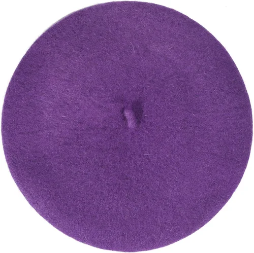 Vista 274 de ZLYC - Boina francesa de lana unicolor para mujeres y niñas