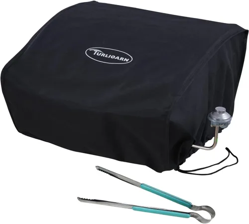 Vista 8 de Cubierta para parrilla Blackstone de 17 pulgadas de alta resistencia, tela Oxford 600D impermeable, cubierta protectora impermeable compatible