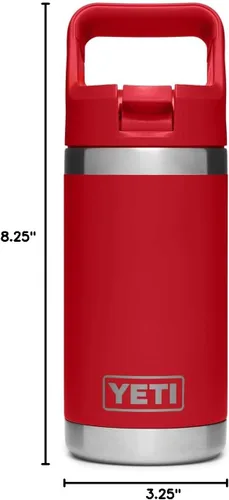 Vista 42 de YETI Rambler Jr. - Botella de 12 onzas para niños, con tapa con pajilla