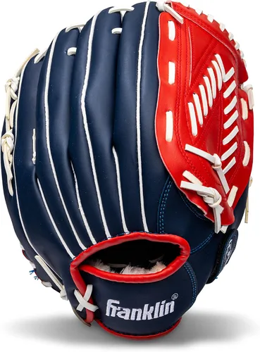 Vista 46 de Franklin Sports Field Master Baseball + Softball Glove - Field Master Adult + Youth Baseball + Softball Mitt - Men's + Women's Gloves - Right Hand