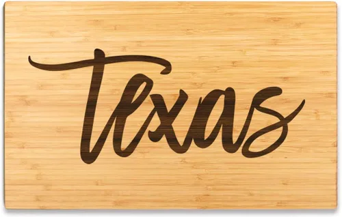 Vista 25 de Andaz Press Alabama State - Tabla de cortar de madera de bambú, 17.75 x 11 pulgadas, caligrafía, paquete de 1, tabla de cortar grande grabada