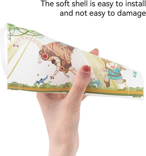Vista 2 de Zelda Funda protectora Funda protectora acoplable compatible con Switch OLED diseño todo en uno diseño antiarañazos y absorción de golpes funda