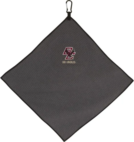 Vista 48 de Team Effort Collegiate - Toalla de microfibra gris de 15" x 15