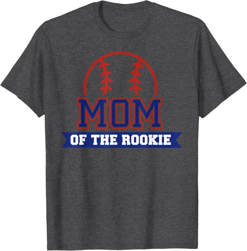 Vista 42 de Mom of Rookie - Camiseta de béisbol para primer cumpleaños, Blanco