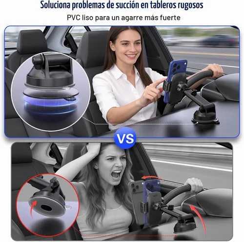 Vista 3 de Disco de montaje para tablero de instrumentos para ventosa, 3.740 in (3.74 pulgadas), disco adhesivo resistente al calor 3M para soporte