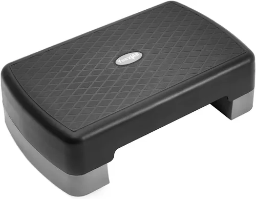 Vista 10 de Yes4All Plataforma de Step de Ejercicio Aeróbico de 18.9" con 2 Elevadores, Stepper de Entrenamiento de Altura Ajustable 3" 5.1" para Gimnasio
