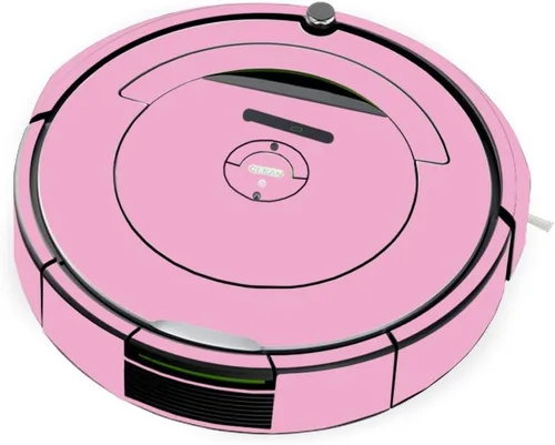Vista 10 de MightySkins Skin compatible con iRobot Roomba 690 Robot Vacuum - Azul claro sólido Cubierta protectora de vinilo duradera y única Fácil