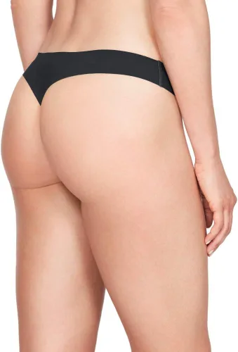 Vista 2 de Under Armour Women's Pure Stretch Thong Underwear, 3-Pack