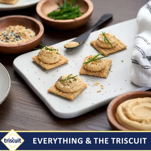 Vista 12 de TRISCUIT Galletas de grano entero 4 paquetes con 4 variedades de sabores surtidos