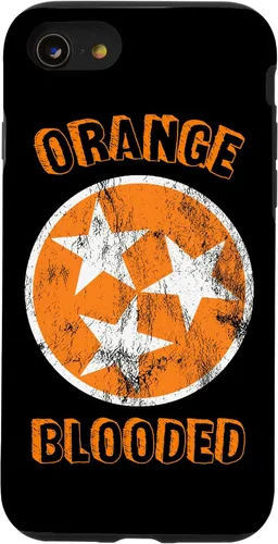 Vista 18 de Tennessee Fan Orange Blooded Vol Sports Fan State Flag TN Case for iPhone 17