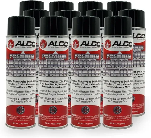 Vista 4 de ALCO Detallador de silicona premium, 14 oz., - Revestimiento protector