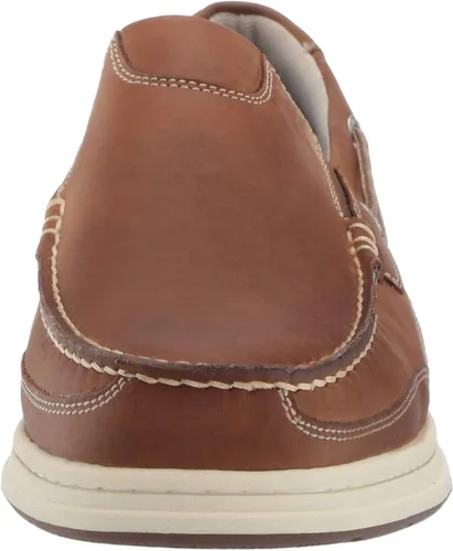 Vista 2 de Dockers Tiller Boat Shoe para hombre, gris topo