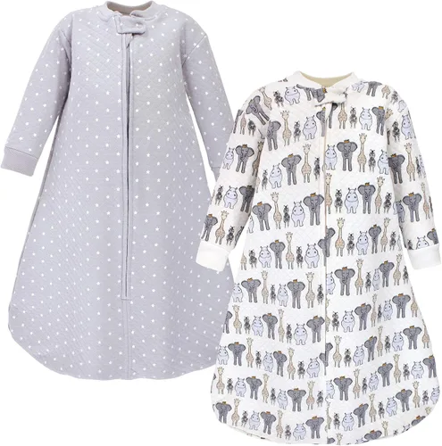 Vista 12 de Hudson Baby Saco de dormir unisex para bebé acolchado premium de manga larga y manta vestible Alce grande