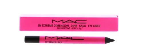 Vista 2 de M.A.C. MAC In Extreme Dimension 24HR Kajal Eye Liner - Extreme Black - 0.02 oz / .0.28 oz