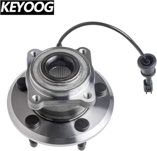 Vista 2 de 2 unidades 512440 (5 lengüetas con ABS) rueda trasera y conjunto de cojinete para terreno Ch-evy Equinox/G-MC 2017-2010