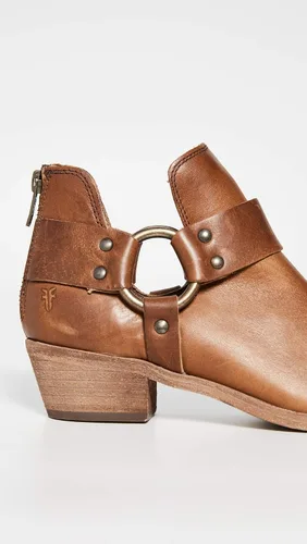 Vista 6 de Frye Ray Harness - Botines con cremallera trasera para mujer, Marrón, AD TEMPLATE