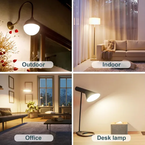 Vista 6 de RIUVAO Bombilla LED de maíz, equivalente a 250 W, bombillas LED 30 W, 3750 lúmenes, súper brillante, 3000 K, luz blanca cálida