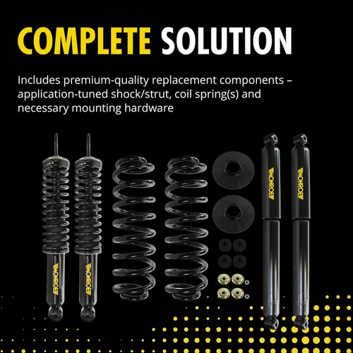 Vista 4 de Monroe 90023C2 Kit de conversión de resorte de aire con resorte helicoidal para Ford Expedition