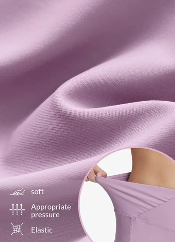 Vista 6 de BALEAF Pantalones cortos de ciclismo acolchados para mujer, pantalones cortos de ciclismo con acolchado 4D, pantalones cortos cruzados con bolsillos