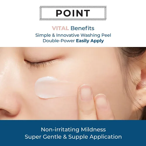 Vista 5 de A'PIEU Crema de Ácido Glicólico 1.69 fl oz - Hidratante Exfoliante AHA BHA con Ácido Glicólico y Salicílico Crema Gel Exfoliante Hidratante Diaria
