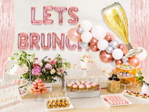 Vista 3 de LaVenty Lets Brunch Decoración Brunch y decoración burbujeante de despedida de soltera