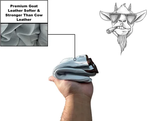 Vista 4 de Strongarm - Guantes Premium de Cuero de Piel de Cabra para Soldadura y Trabajo, para Soldadura, Construcción, Industrial, Jardinería, Mechanix