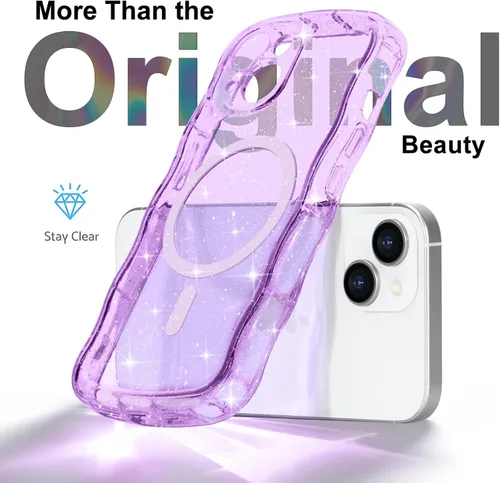 Vista 138 de Pepmune Funda magnética para iPhone 17 Pro Max, color rosa