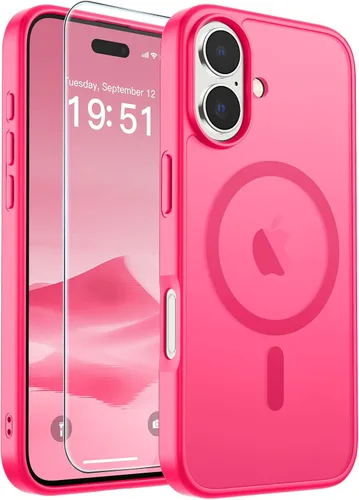 Vista 78 de SUPFINE Funda magnética para iPhone SE 2022 (3ª)/2020 (2ª), iPhone 8 (compatible con MagSafe) (protección contra caídas de grado militar), funda