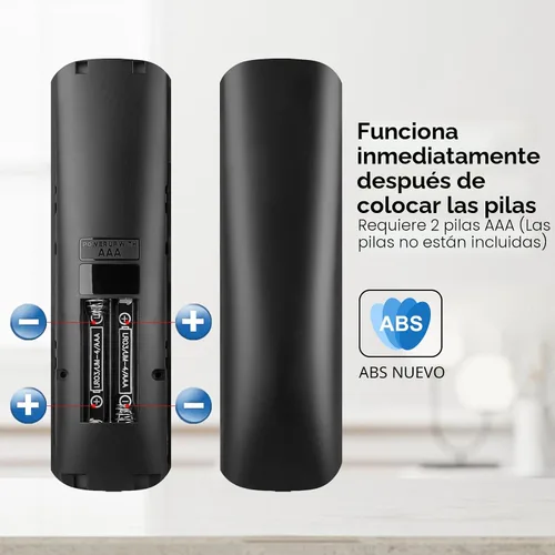 Vista 4 de Paquete de 3 controles remotos de repuesto solo para Roku TV, compatible con TCL Roku/Hisense Roku/Sharp/Philips/Onn Roku (no para Roku Stick y Box)