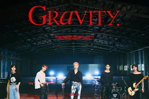 Vista 8 de ONEWE Gravity 1st English Full Album FoldedPoster on pack+Cartel de letras+Photobook+Marcador+Tarjeta fotográfica grande+Postal