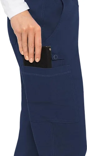 Vista 4 de Med Couture Touch Yoga 2 - Pantalón de bolsillo tipo cargo para mujer