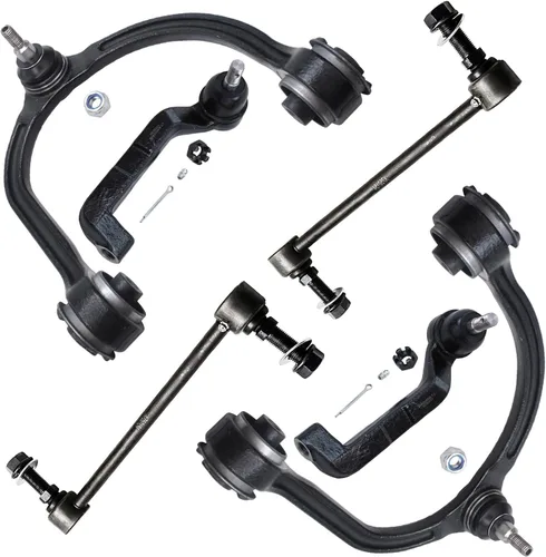 Vista 143 de Detroit Axle - Kit de brazos de control delantero para Chevy Silverado 1500 GMC Sierra 1500 GMC Sierra 1500 Avalanche Yukon Tahoe Escalade ESV EXT