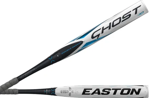 Vista 3 de Easton Bate de sóftbol Ghost de doble barril de lanzamiento rápido Aprobado para todos los campos -11 / -10 / -9 / -8 Drop 2 piezas compuesto