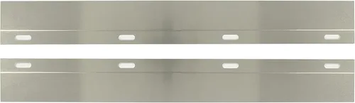 Vista 7 de KUAFU Reflector de aluminio con solapa de barro de 24 x 3 pulgadas para semirremolque y semirremolque Tiras rectas con cinta reflectante Reflector