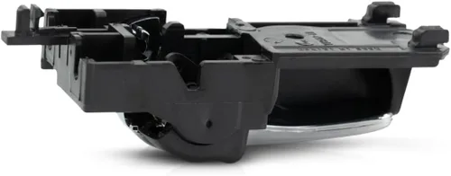 Vista 6 de Manija de puerta para Toyota Corolla 2003-2008 lado del conductor Interior Delantero Palanca cromada con botón de bloqueo de puerta