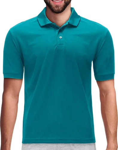 Vista 67 de Premium Wear - Camisetas tipo polo para hombre, con gran absorción de humedad