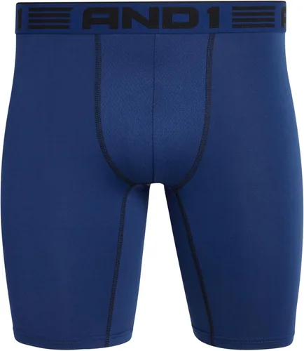 Vista 3 de AND1 Men's Underwear 6 Pack Long Leg Performance Compression Boxer Briefs (S-3XL)