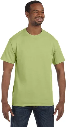 Vista 302 de Gildan Camiseta G500 para hombre Ceniza/baya