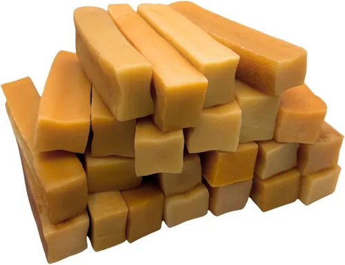 Vista 9 de Masticables prémium de queso de yak para perros del Himalaya - Masticables naturales de yak para perros grandes y pequeños - Masticables de leche
