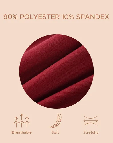 Vista 5 de INNERSY Conjunto de ropa interior térmica para mujer, ultra suave, capa base larga para clima frío
