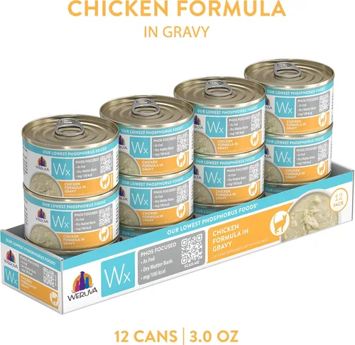 Vista 2 de Weruva Wx Phos - Alimento húmedo natural para gatos, nuestras fórmulas de fósforo más bajas