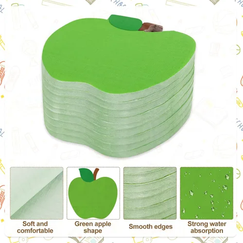 Vista 3 de Whaline Servilletas desechables de papel para el regreso a clases, 100 servilletas desechables para la temporada escolar, almuerzo, cena, primer día
