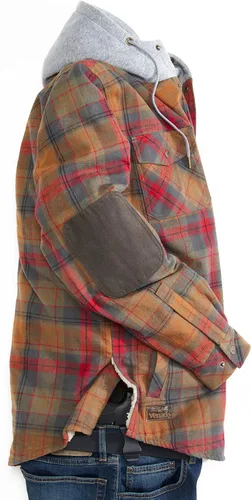 Vista 4 de Venado Northwoods - Chaqueta de trabajo con capucha oculta para hombre