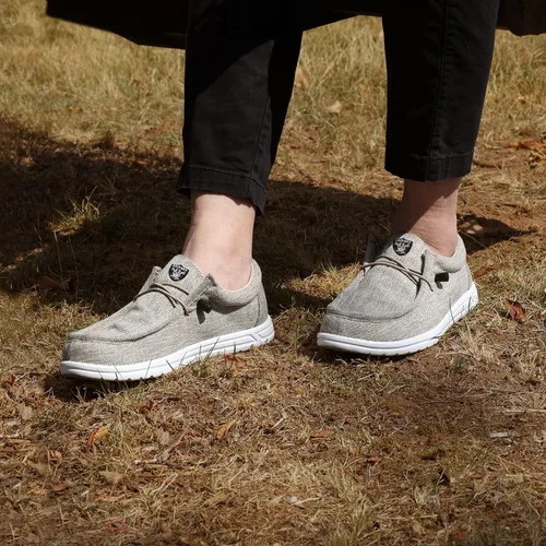 Vista 142 de FOCO Men's NFL Team Logo Lightweight Loafers Lace Up Cotton Knit Shoes